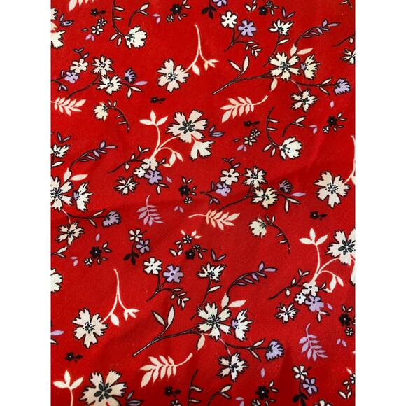 Sanctuary Red Floral Skirt 1X - Picture 4 of 6